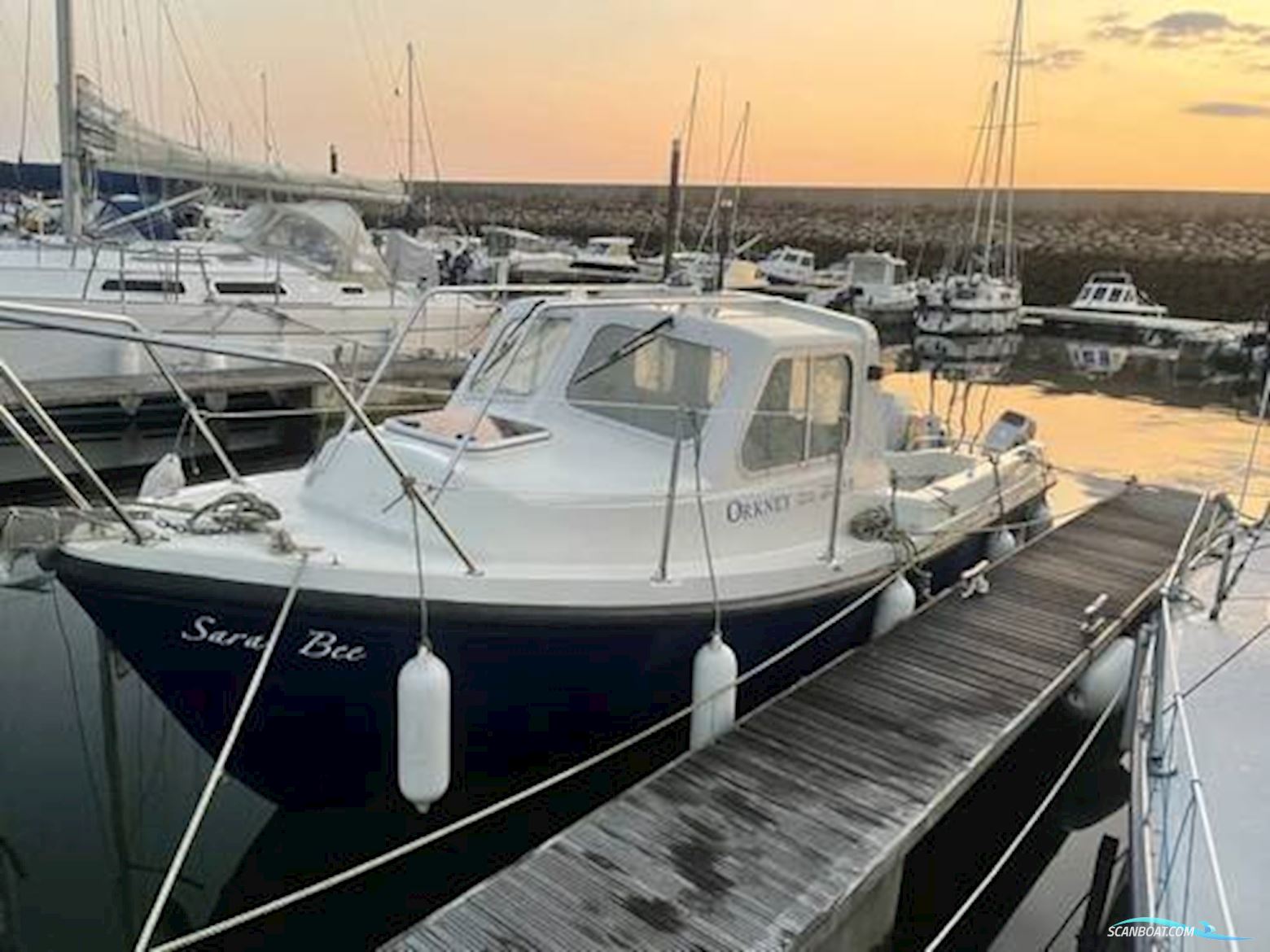 Orkney Boats Pilot House 20 Mkii Motorbåt 2012, med Honda motor, England