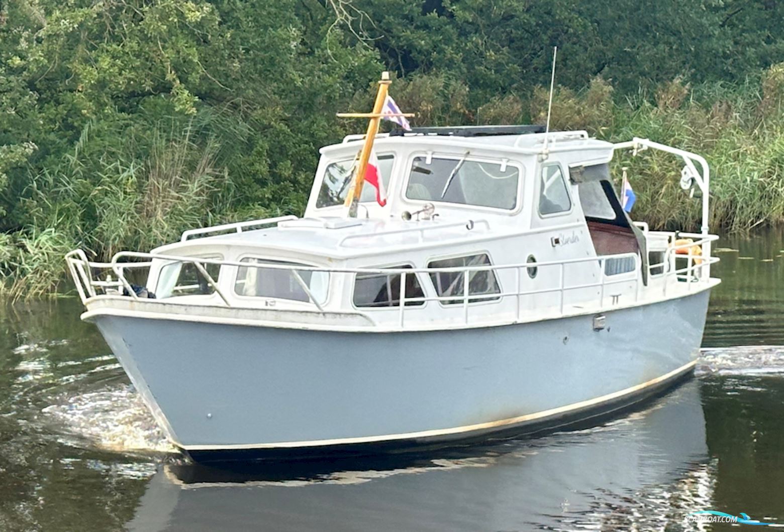 Otter Kruiser Okak Motorbåt 1980, med Peugeot motor, Holland