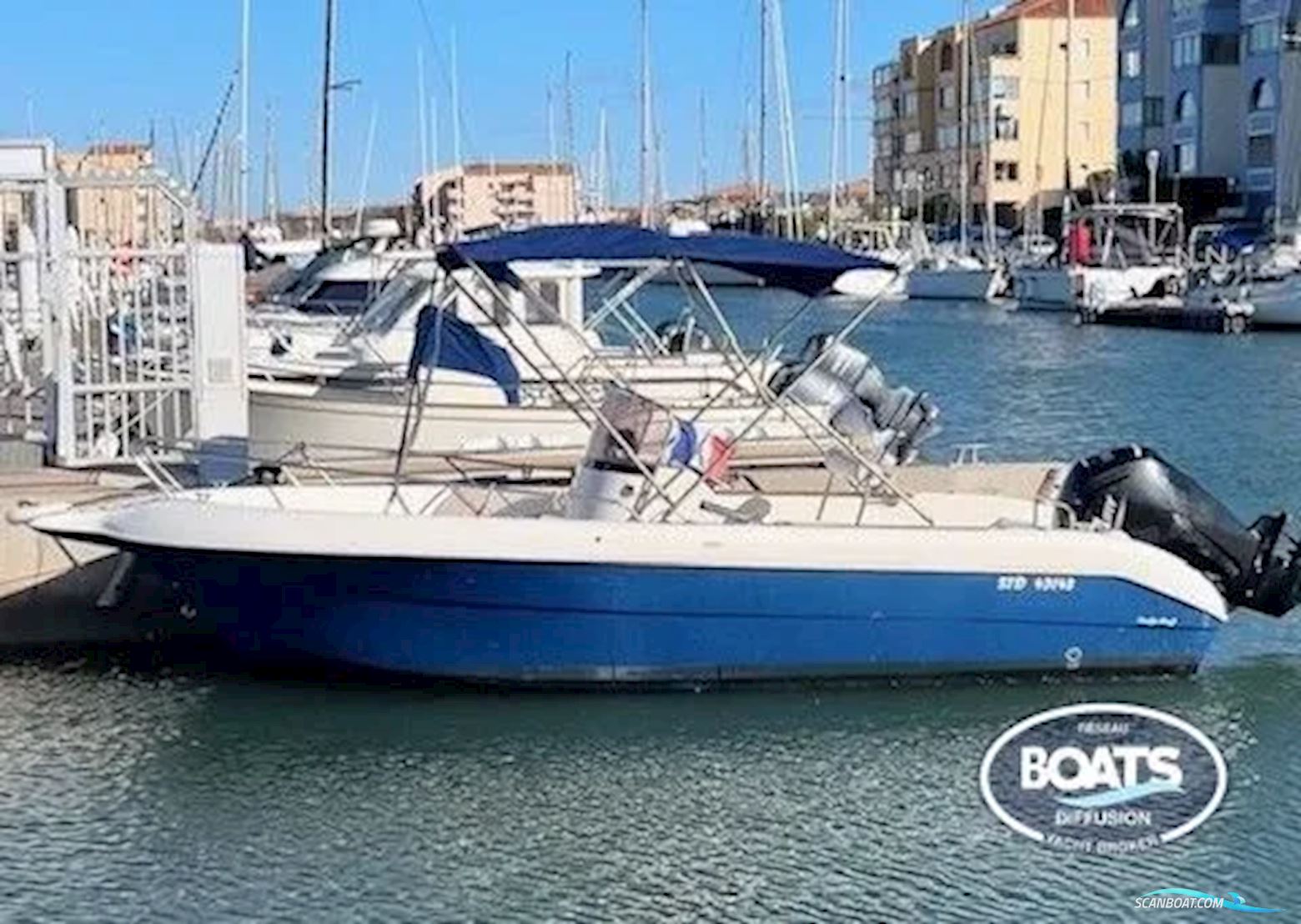 PACIFIC CRAFT 630 OPEN Motorbåt 2006, med MERCURY motor, Frankrike