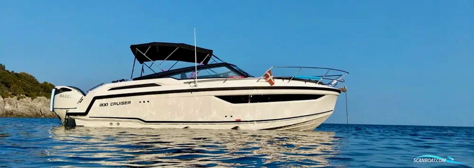 Parker 800 Cruiser Motorbåt 2022, med Suzuki Marine DF300AP motor, Frankrike