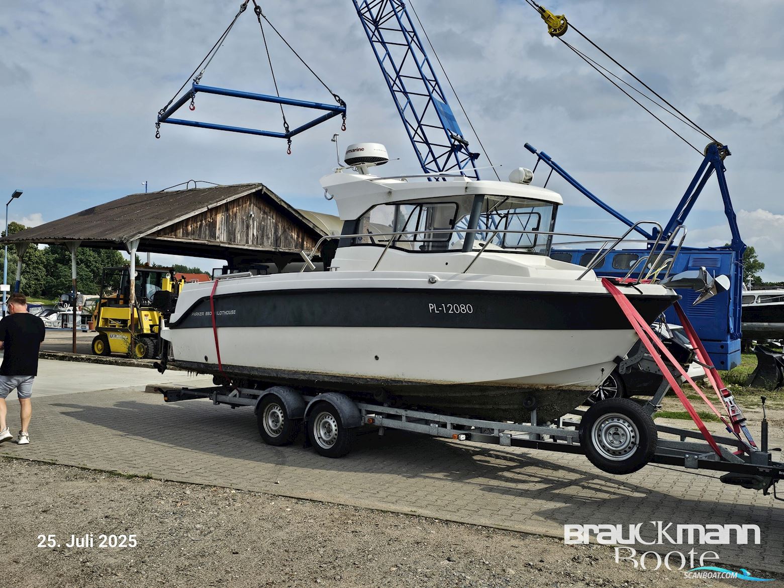 Parker Marine 660 Pilothouse Motorbåt 2013, med Mercury Marine motor, Tyskland