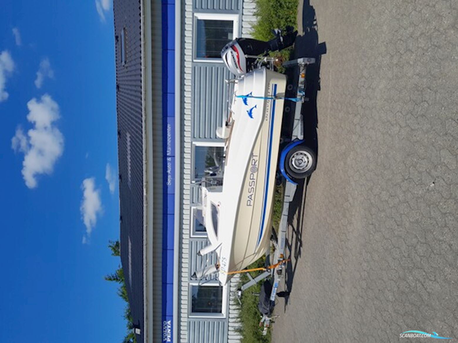 Passport 430 Cabin Motorbåt 2008, med Mariner F25Elpt - Efi motor, Danmark