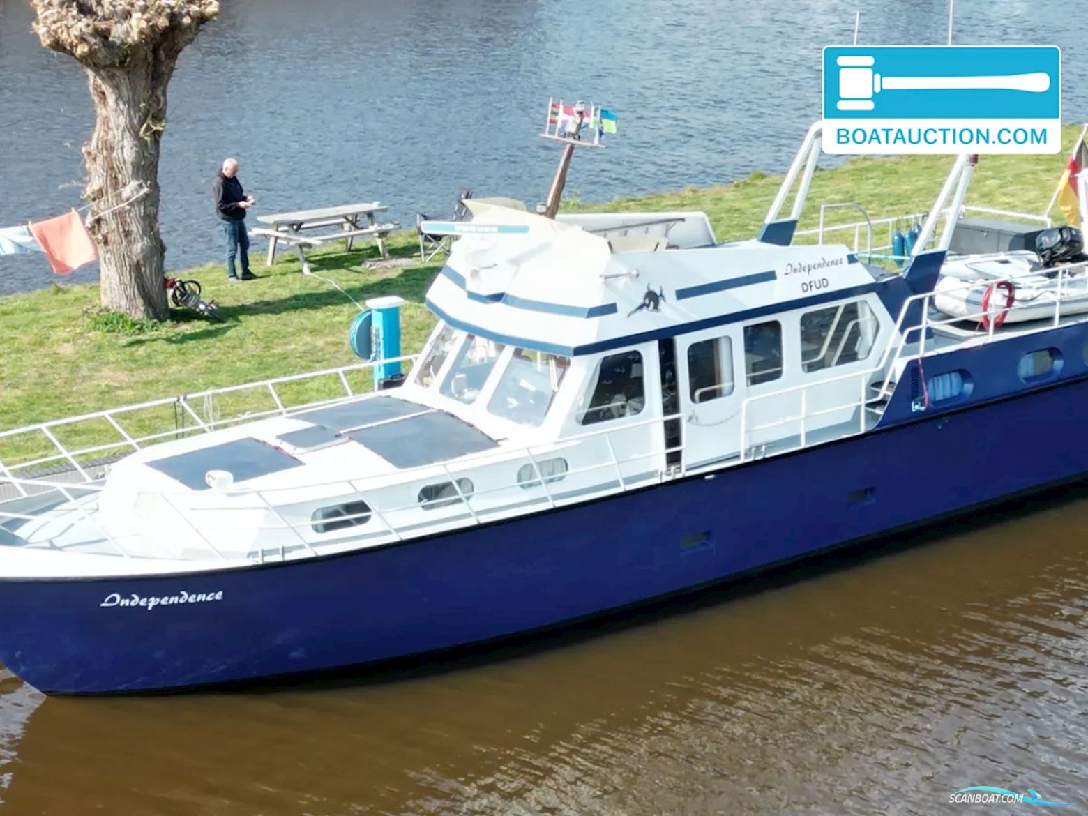 Patrolboat 1500 Motorbåt 1973, med Mercedes motor, Holland