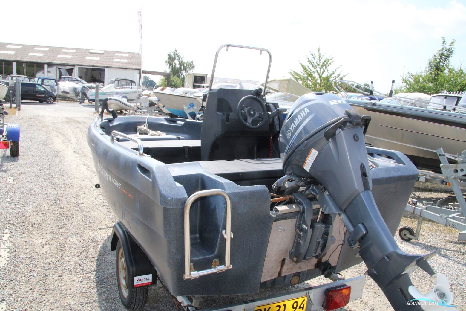Pioner 14 Active Motorbåt 2016, med Yamaha F20Bepl motor, Danmark