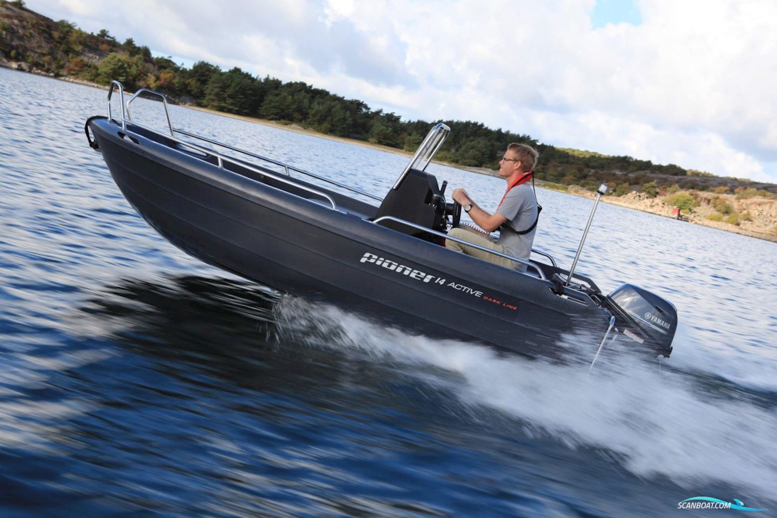 Pioner 14 Active Special Edition Motorbåt 2022, med Yamaha F20GEPL motor, Danmark