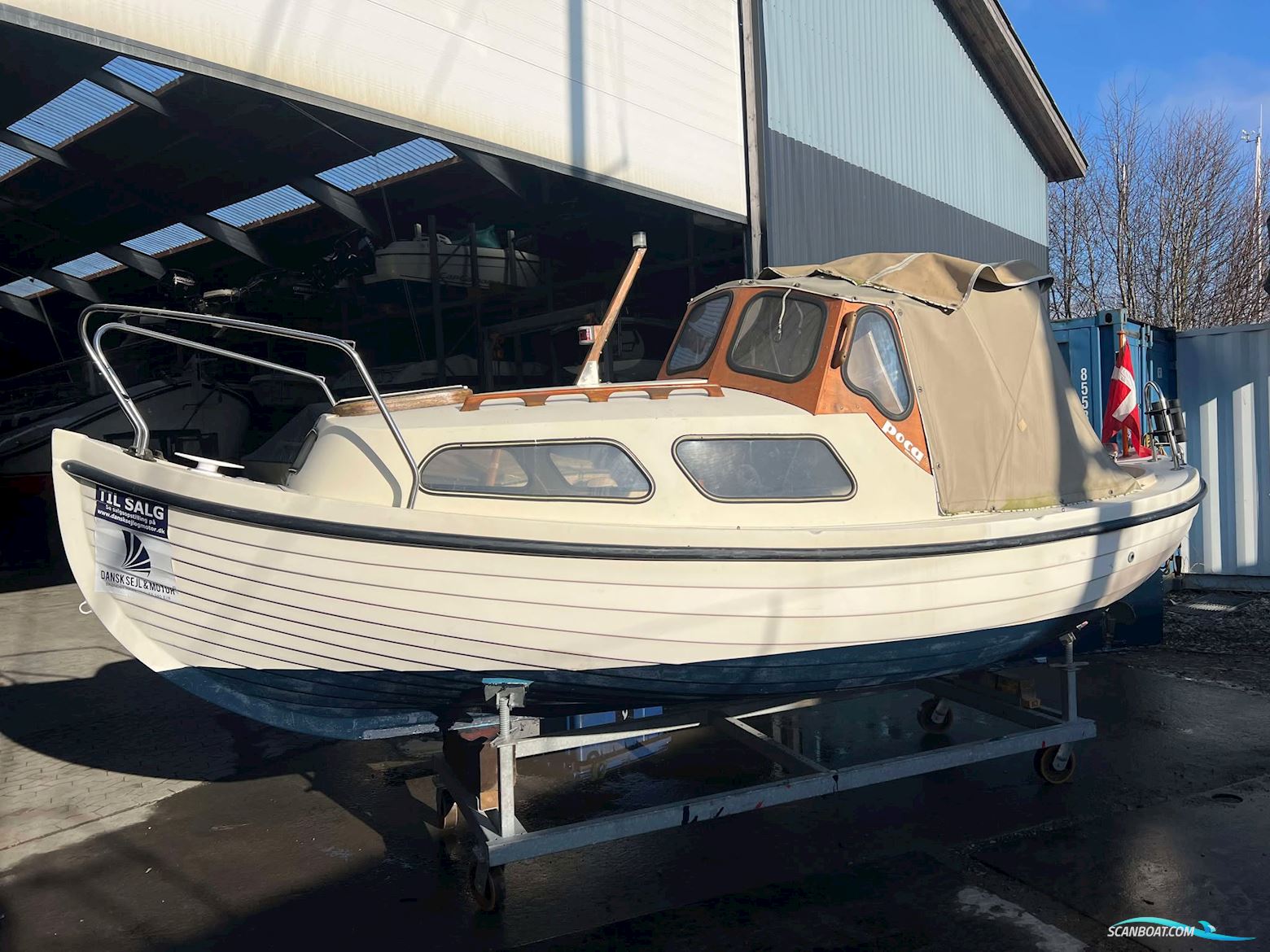 Poca 19 Snekke Motorbåt 1974, med Yanmar motor, Danmark