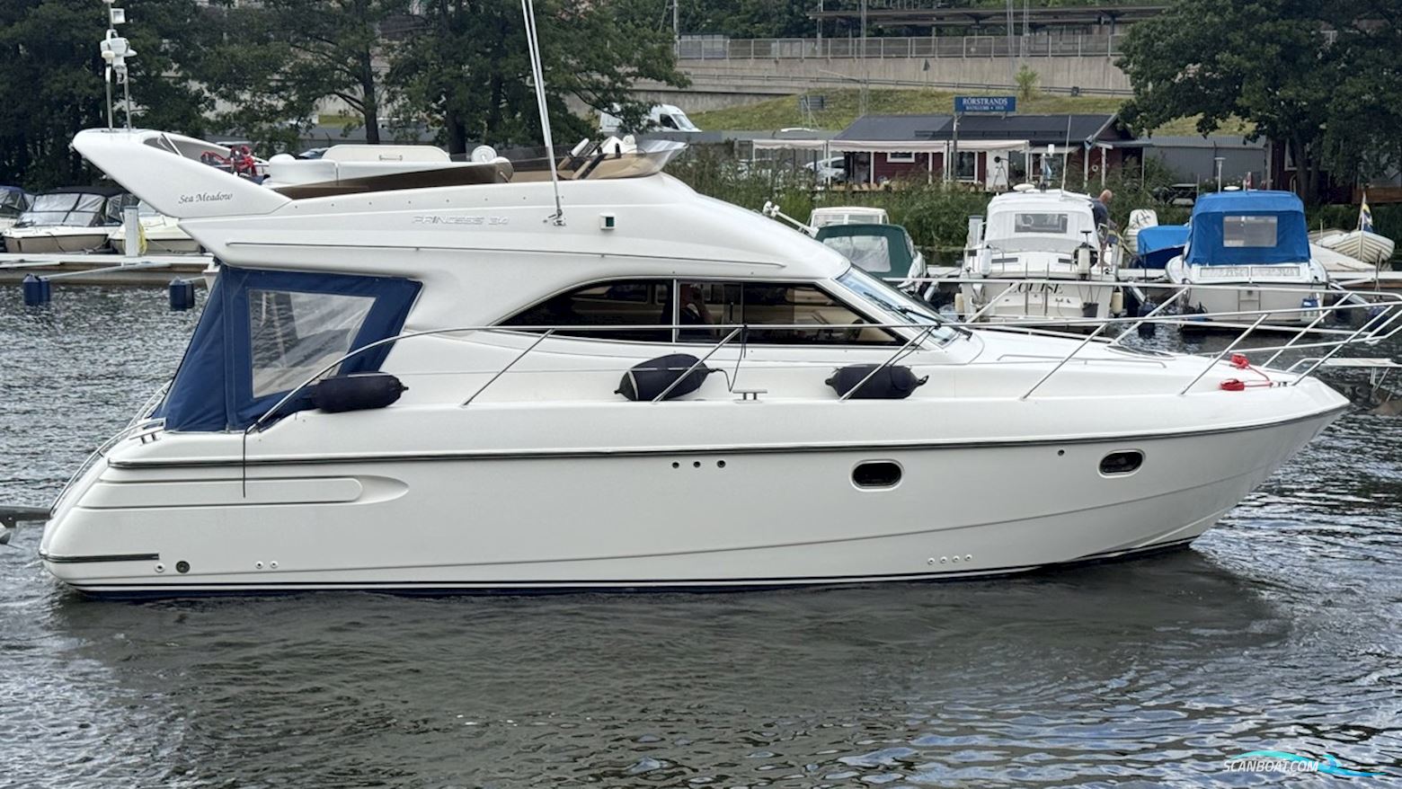 PRINCESS 34 Motorbåt 1997, med 2 x Volvo Penta motor, Sverige