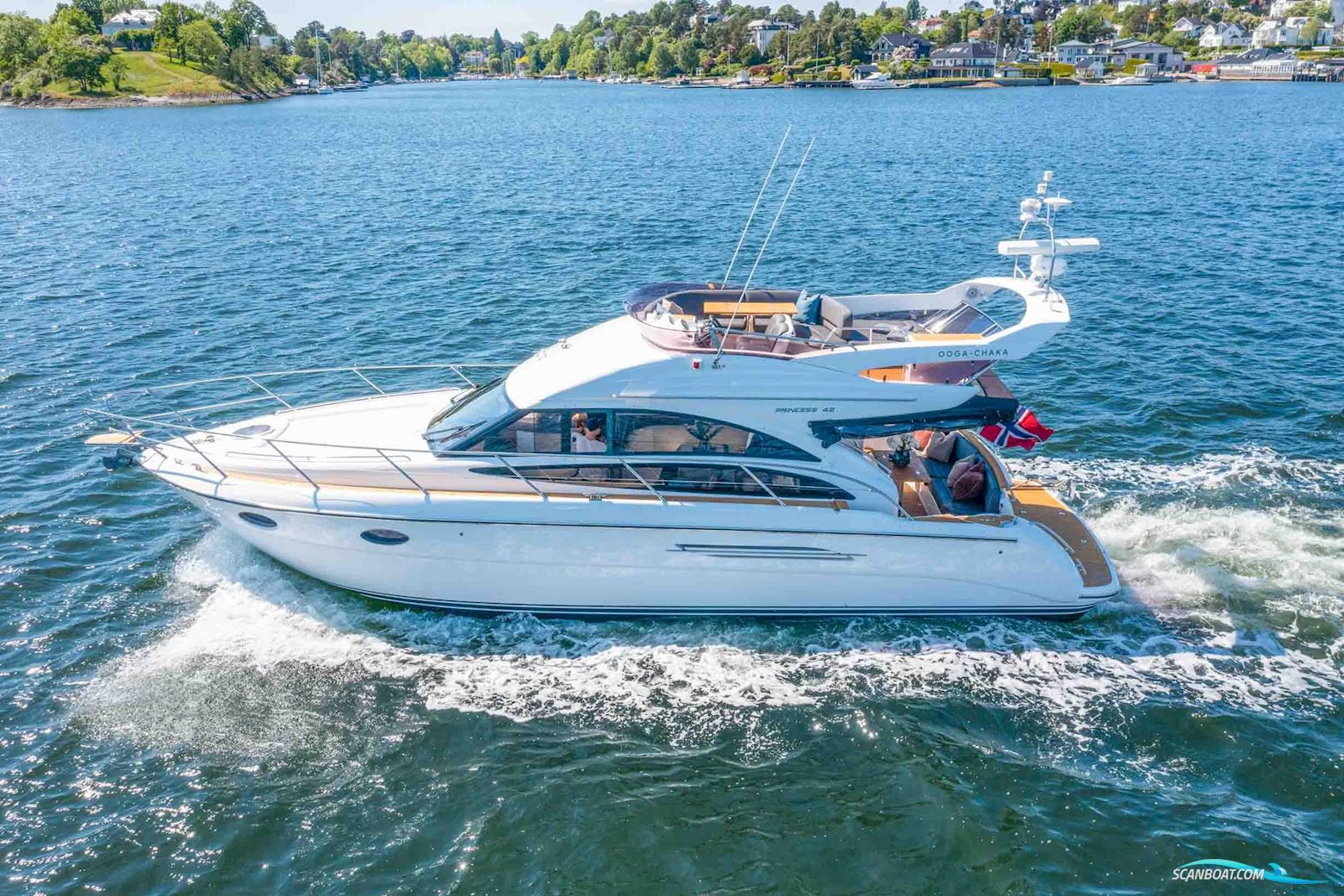 Princess 42 Flybridge Motorbåt 2012, Norge