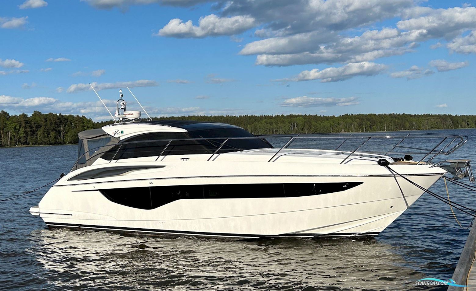 Princess V40 Sportcruiser Motorbåt 2018, med 2 x Volvo Penta D6 (370 hk) ca 315 Tim ! motor, Sverige