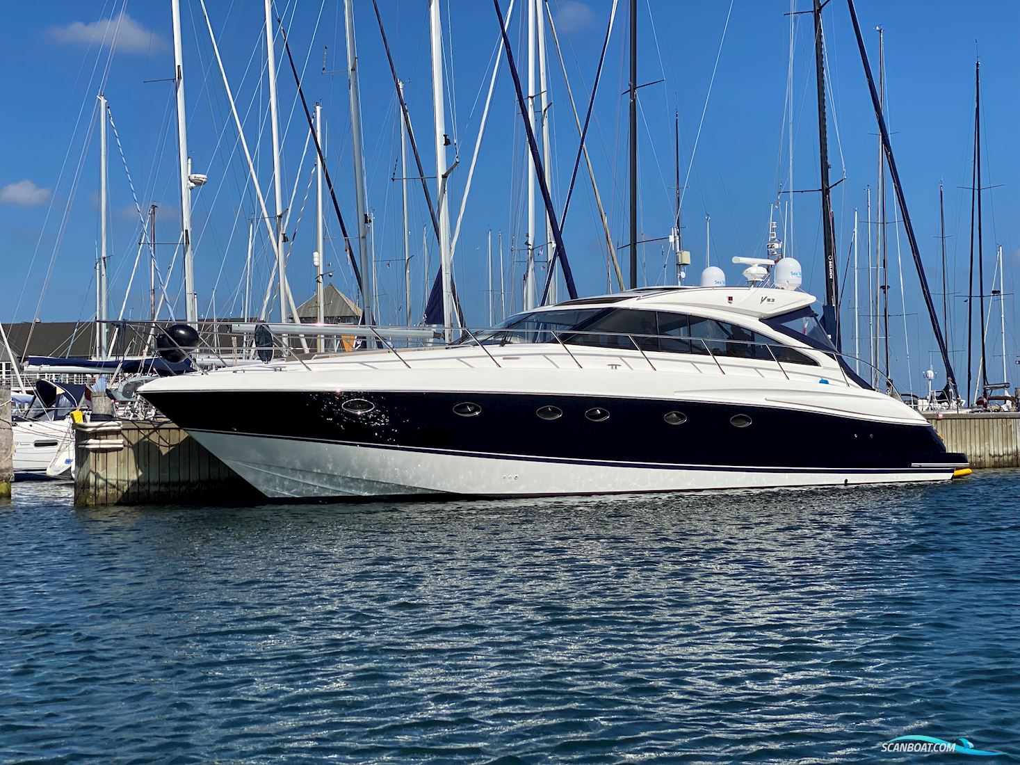Princess V53 Motorbåt 2006, med Volvo Penta D12 - 800 hk motor, Danmark