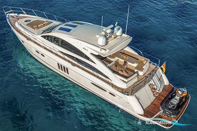 Princess V65 Motorbåt 2007, med 2 x Man V12 1360 motor, Spanien