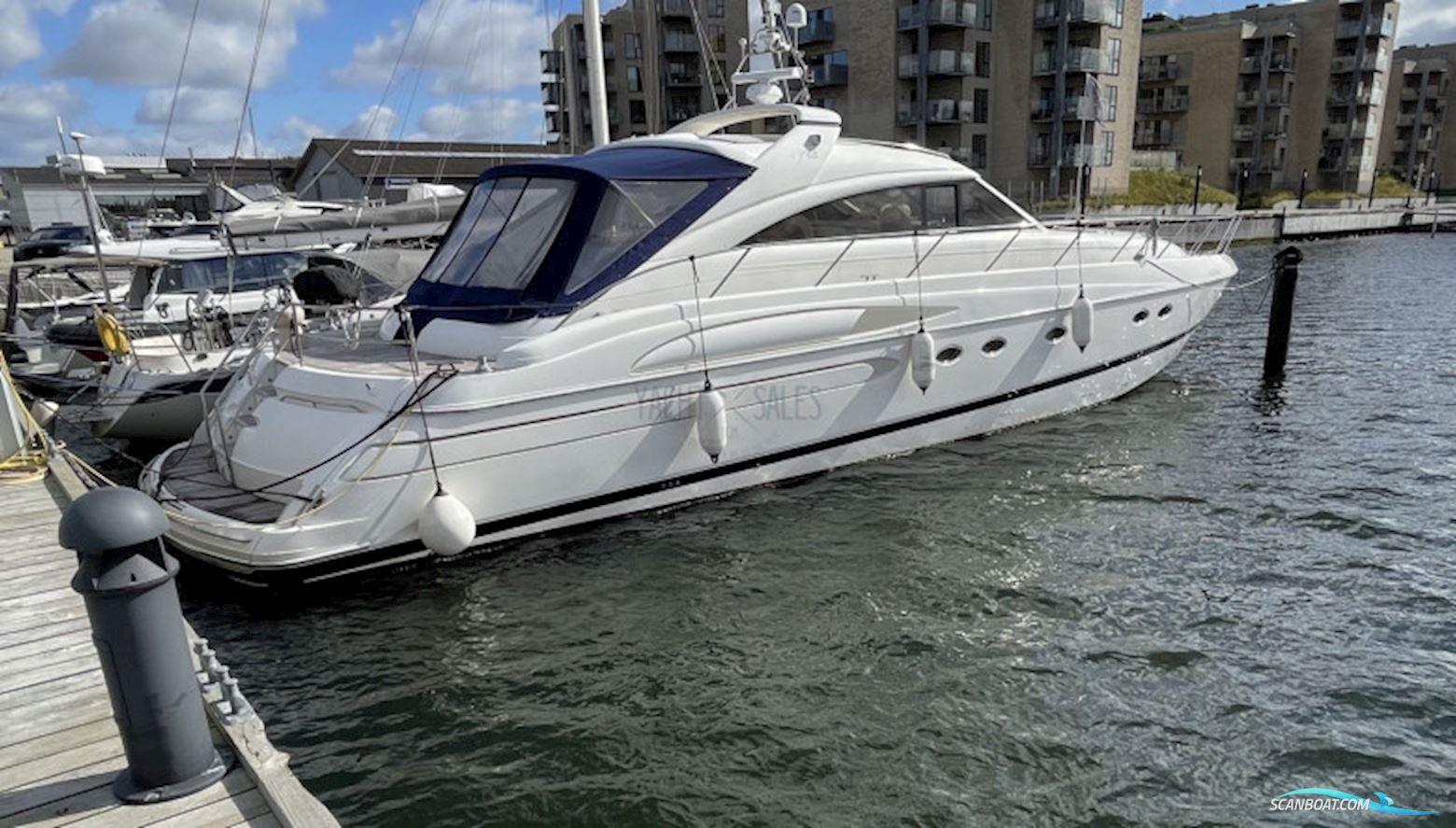 Princess V65 Motorbåt 2002, med Man Diesel motor, Danmark