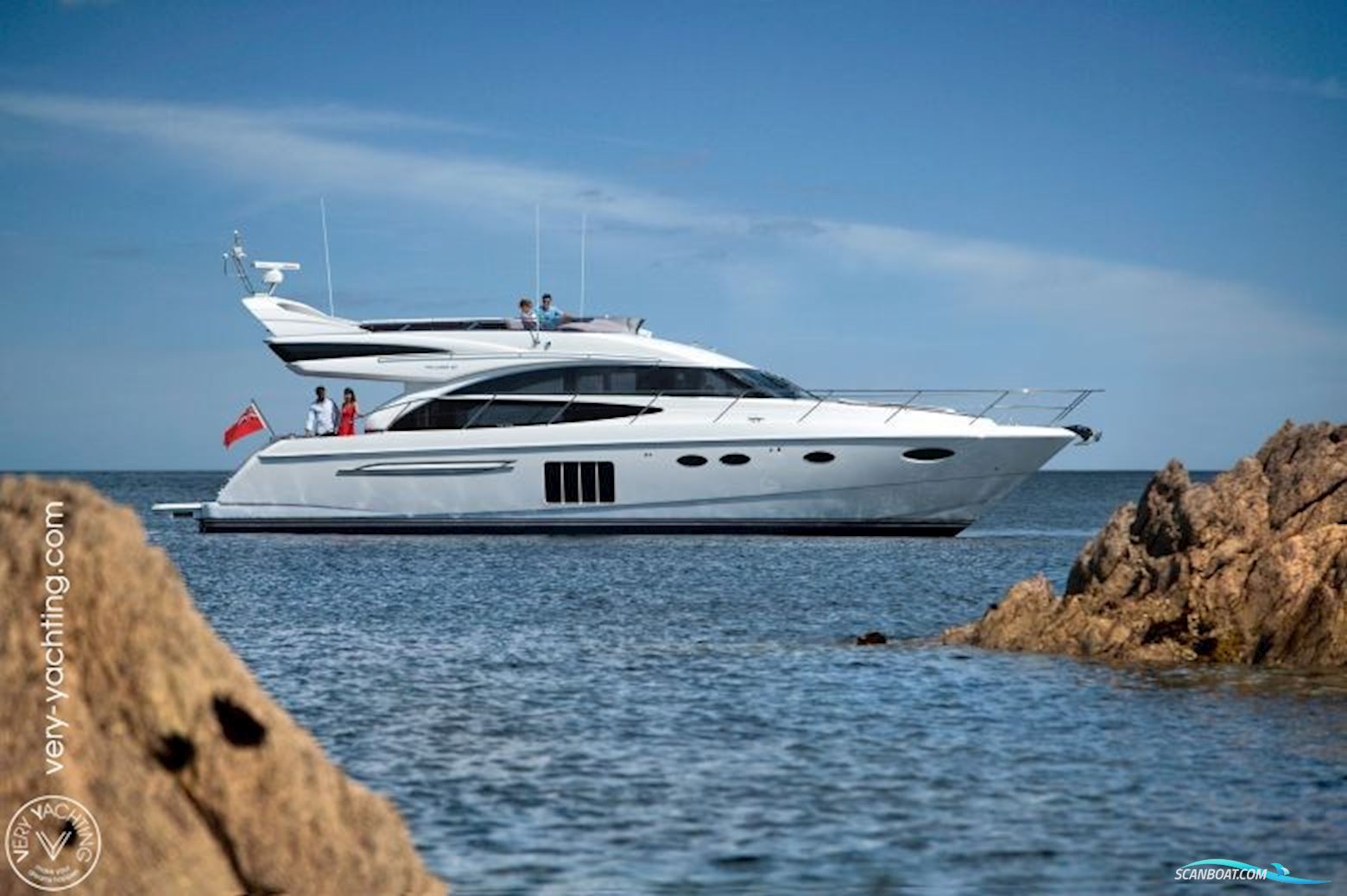 Princess Yachts 60 Motorbåt 2017, med Volvo Penta D13-900 motor, Frankrike