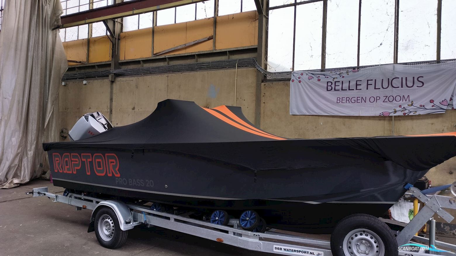 Pro Bass Motorbåt 2025, med Honda motor, Holland