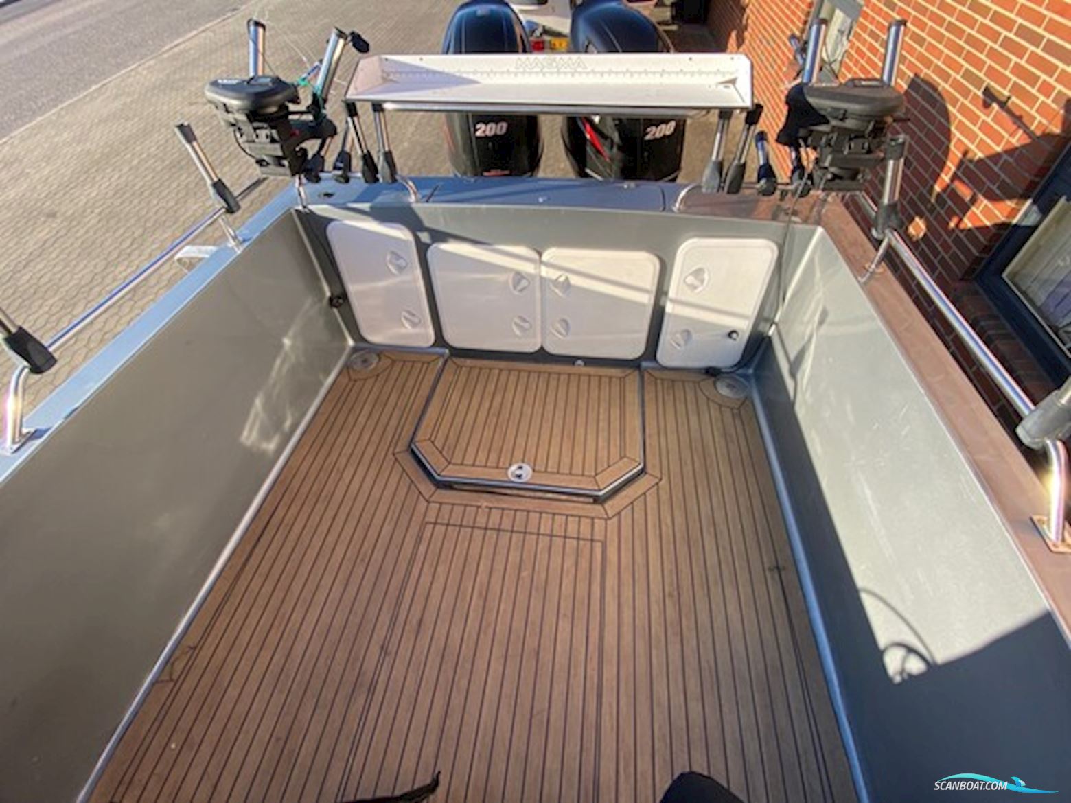 Profisher Cutter 223 WA m/2 stk. Suzuki DF200 hk og Variant buggitrailer - NU NEDSAT KR. 50.000,- !