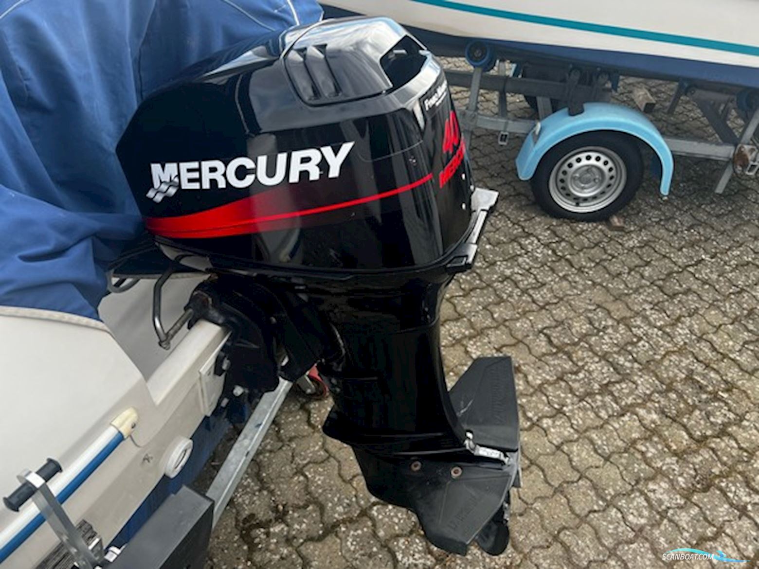 Quicksilver 450 Cabin, Mercury 40 HK