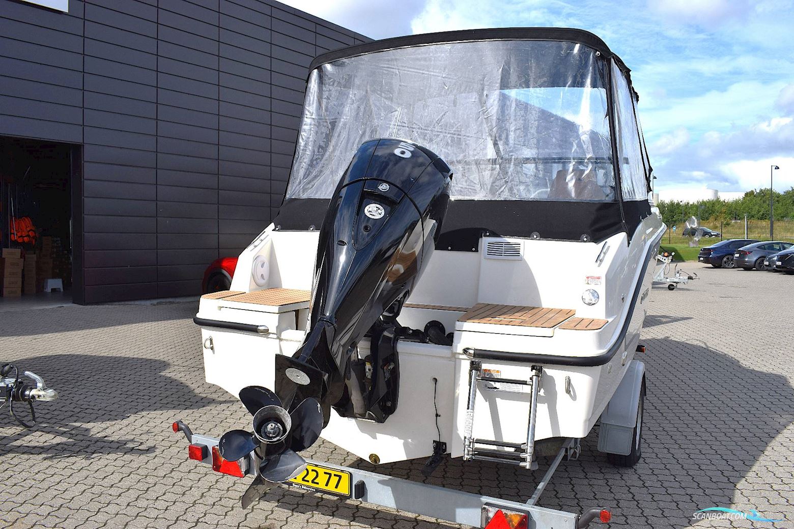 Quicksilver 605 Cruiser m/Mercury F150 HK og udstyr