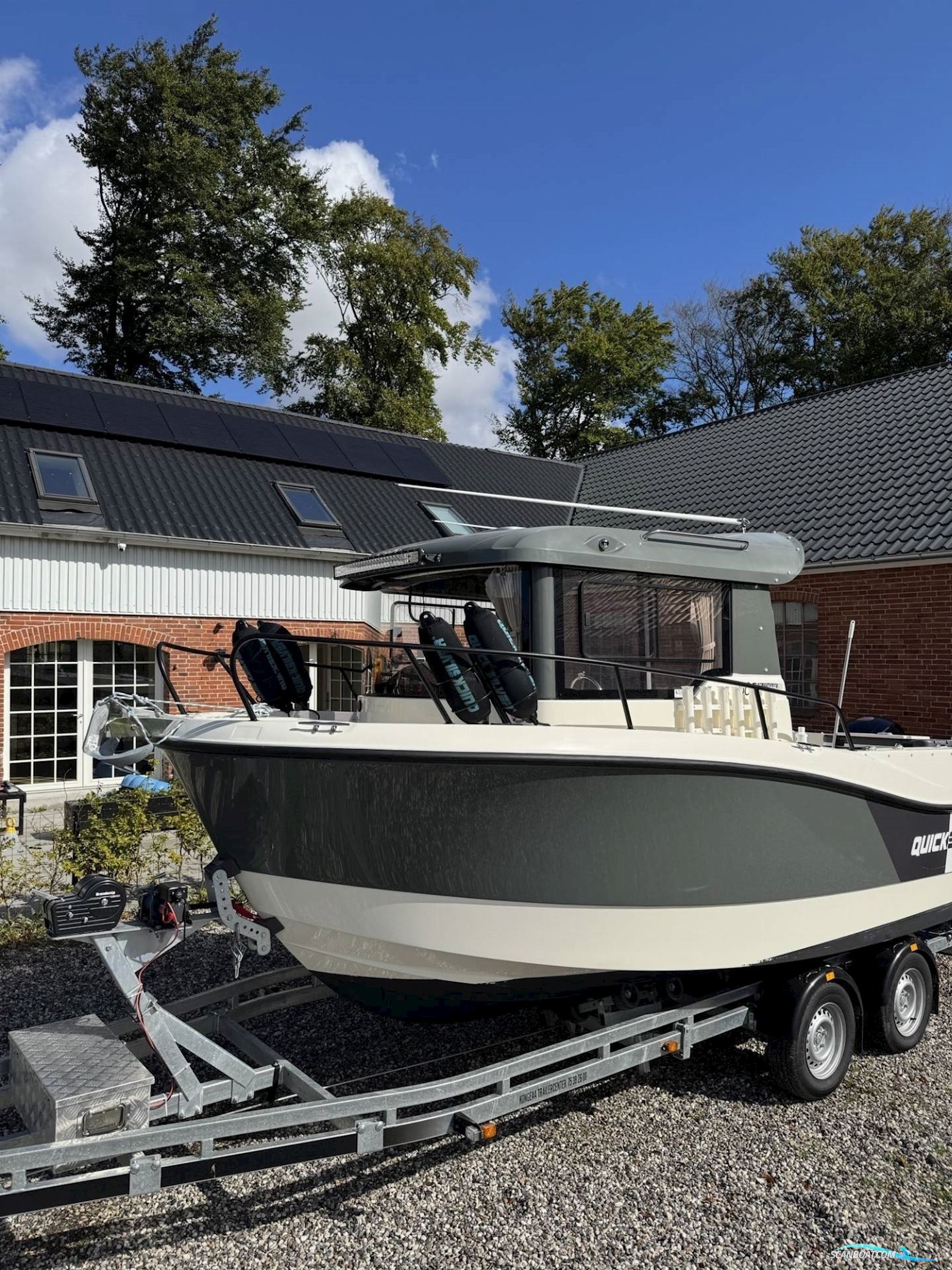 Quicksilver 605 Pilothus - 150 HK Mercury/Loaded udstyr Motorbåt 2021, med Mercury F150 XS Pro V6 motor, Danmark