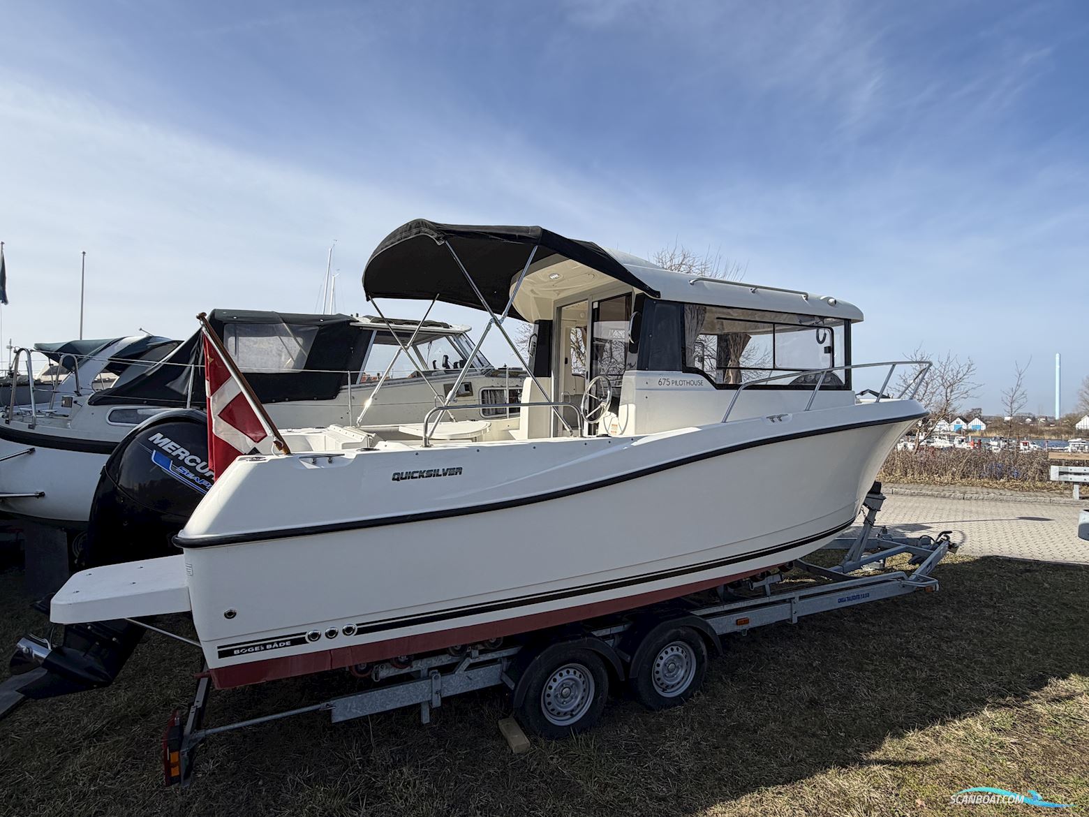 Quicksilver 675 Pilothouse Motorbåt 2016, med Mercury Seapro motor, Danmark