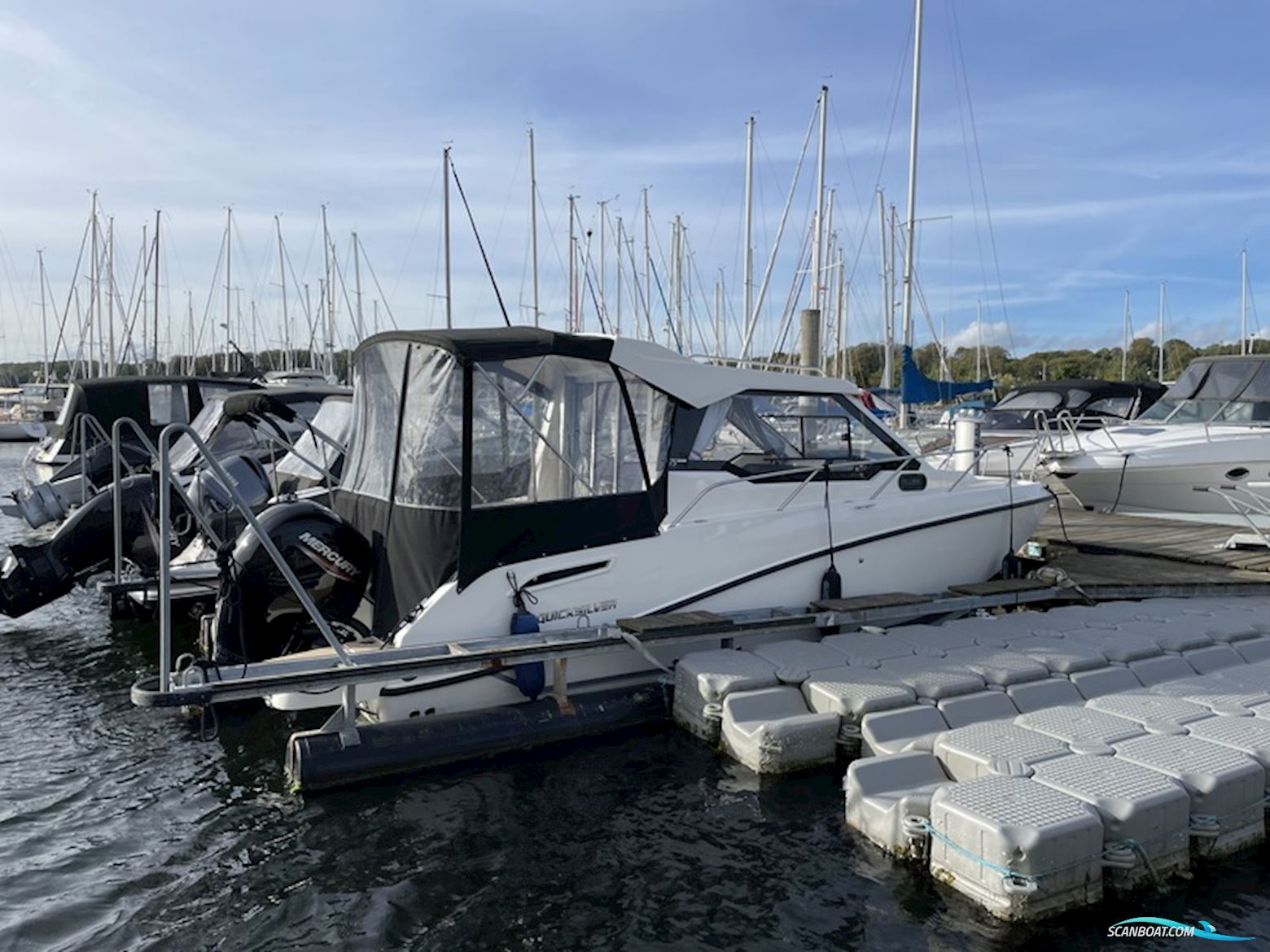 Quicksilver 675 Weekend Motorbåt 2021, med Mercuri
 motor, Danmark