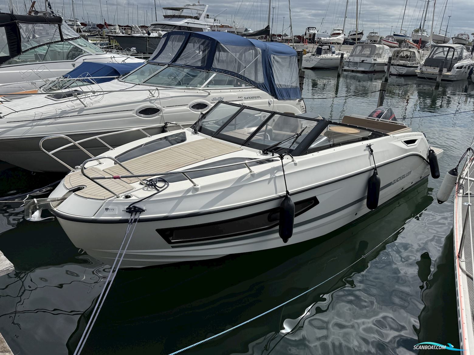 Quicksilver 755 Activ Cruiser, Nedsat Motorbåt 2018, med Mercury motor, Danmark