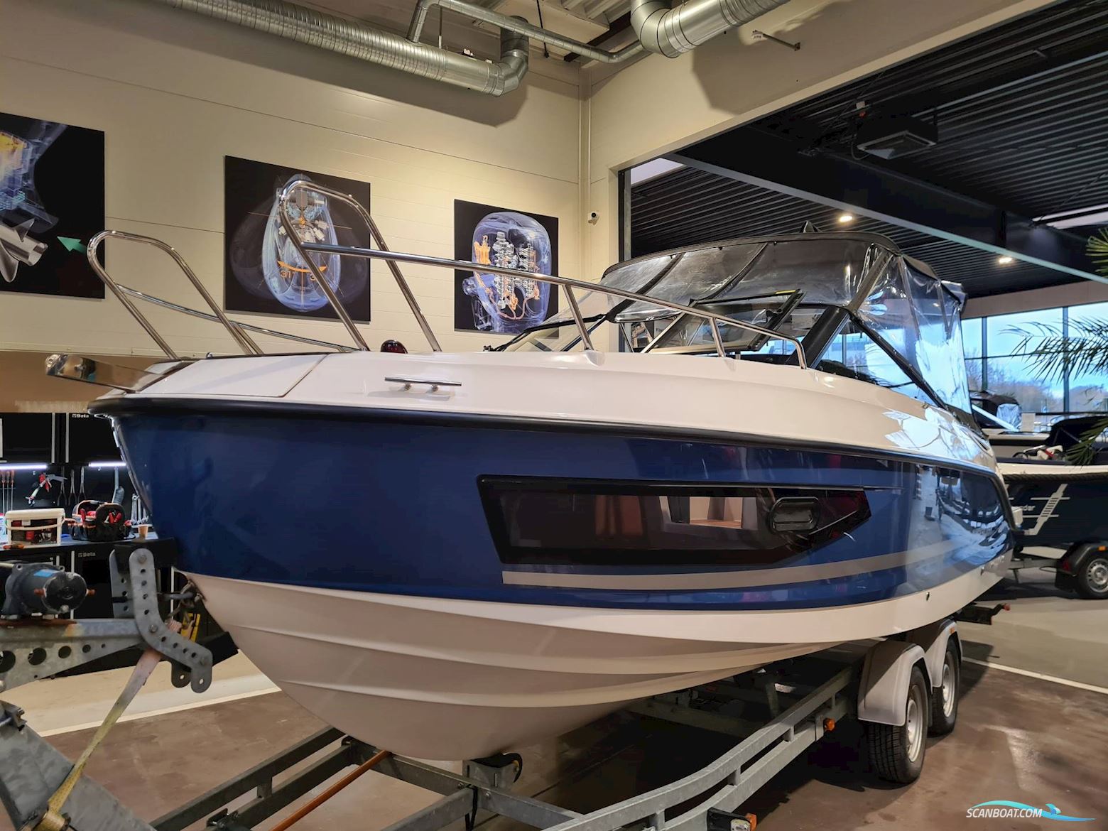 Quicksilver 755 Cruiser - 250 HK Mercury PRO XS/Udstyr Motorbåt 2017, med Mercury 250 PRO XS motor, Danmark
