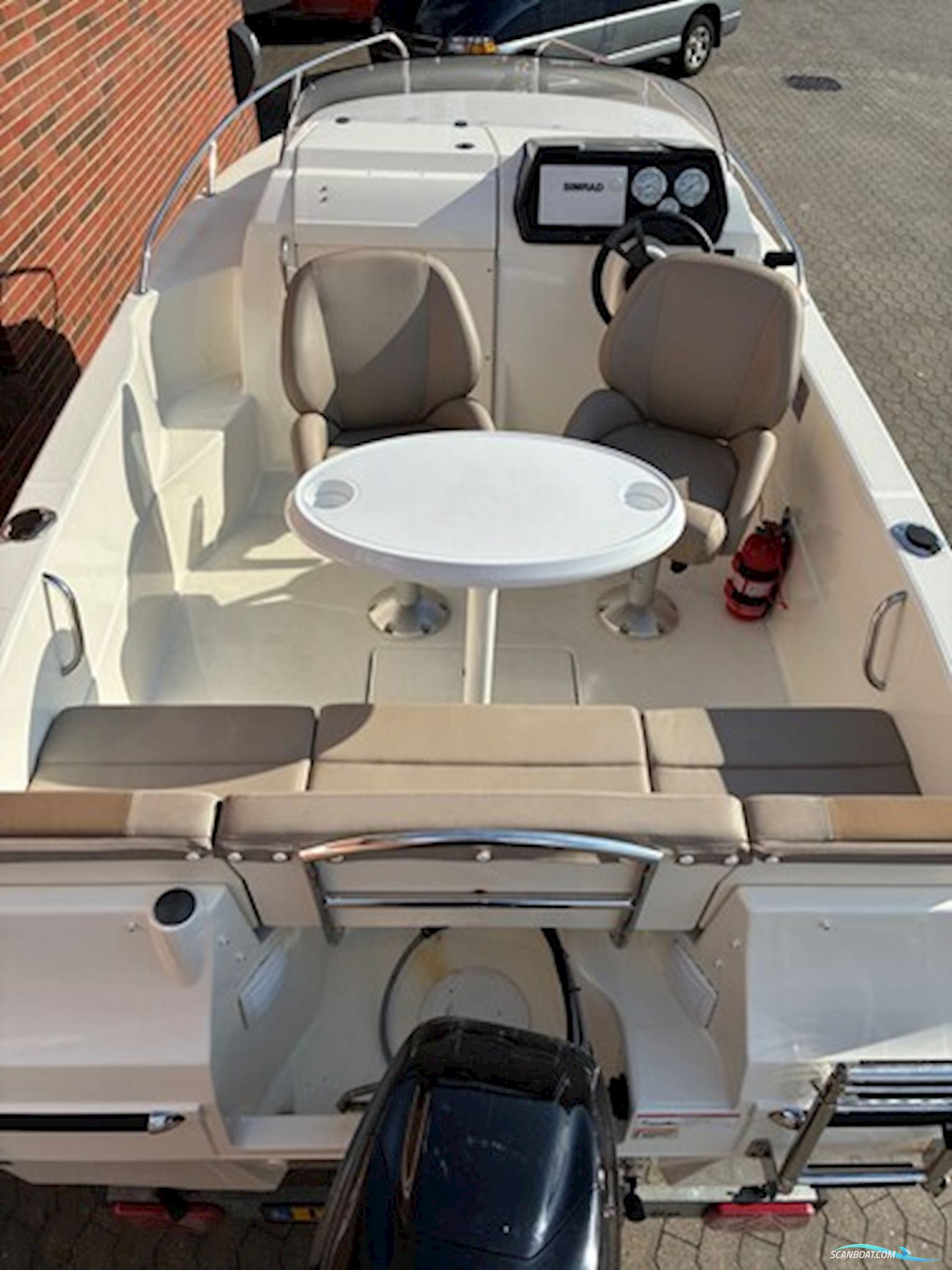 Quicksilver Activ 455 Cabin m/Mercury F60 hk EFI 4-takt 