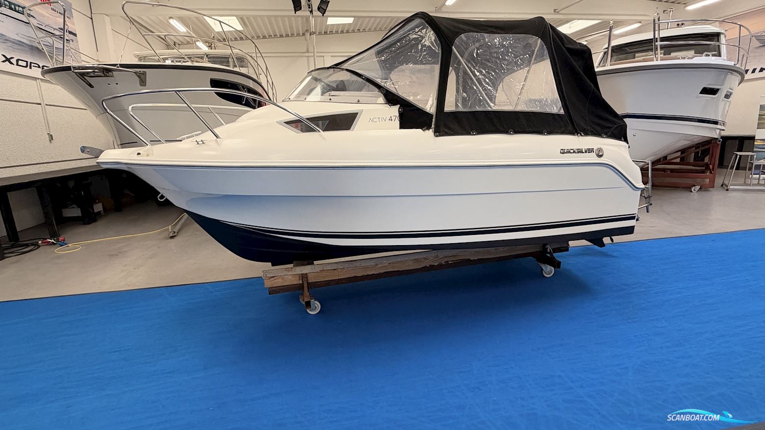Quicksilver Activ 470 Motorbåt 2011, med Mariner motor, Danmark