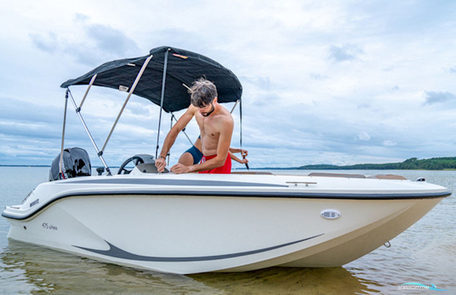 Quicksilver Activ 475 aXess med 50 hk Mercury-EFI 4 takt - Anvisningssalg