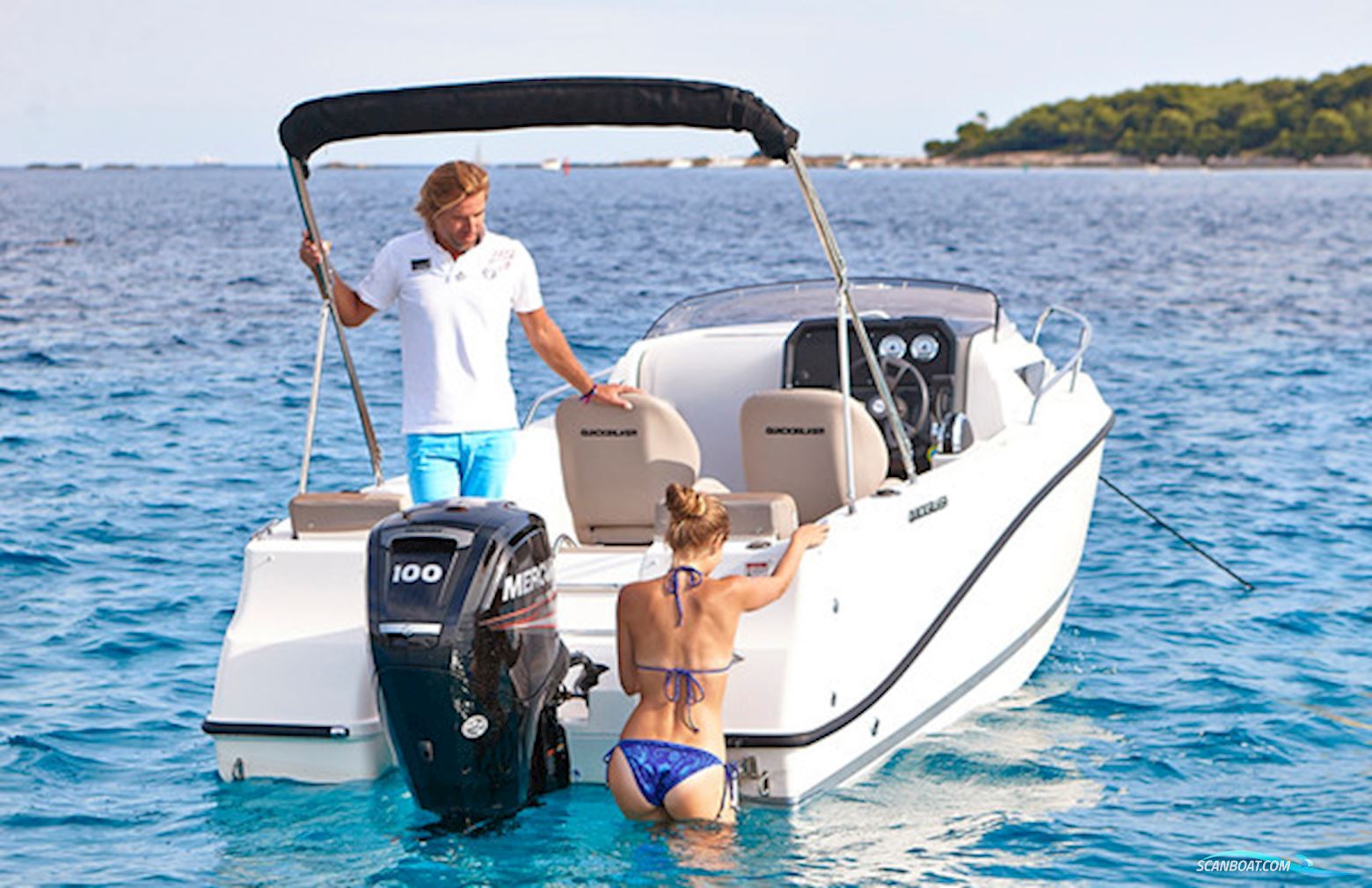 Quicksilver Activ 505 Cabin Med 80 hk Mercury-Efi 4-Takt og Udstyr