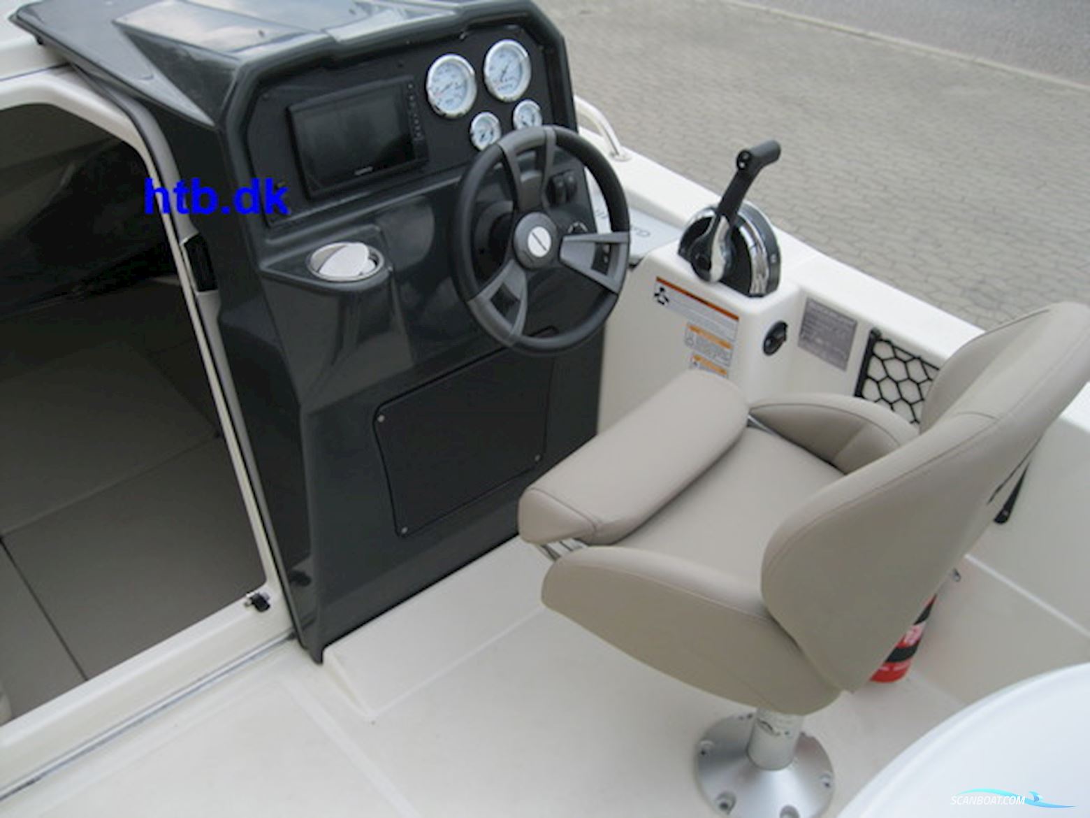 Quicksilver Activ 505 Cabin m/Mercury F80 hk og Scandic trailer