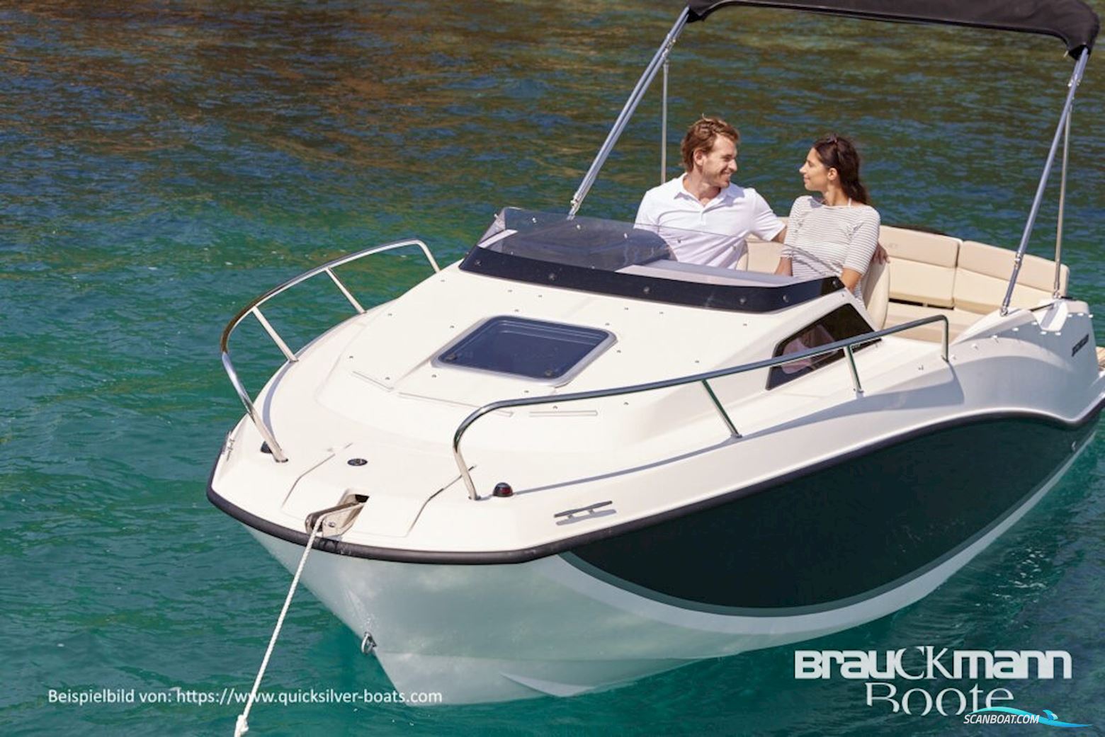 Quicksilver Activ 555 Cabin Motorbåt 2024, med Mercury Marine motor, Tyskland