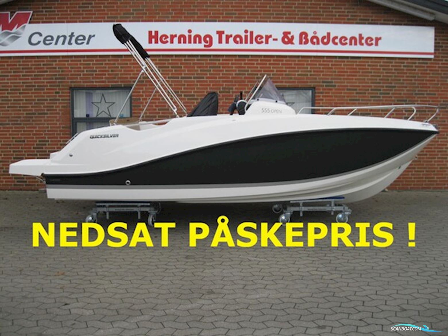 Quicksilver Activ 555 Open m/Mercury F100 hk EFI 4-takt - NEDSAT PÅSKEPRIS ! Motorbåt 2025, Danmark