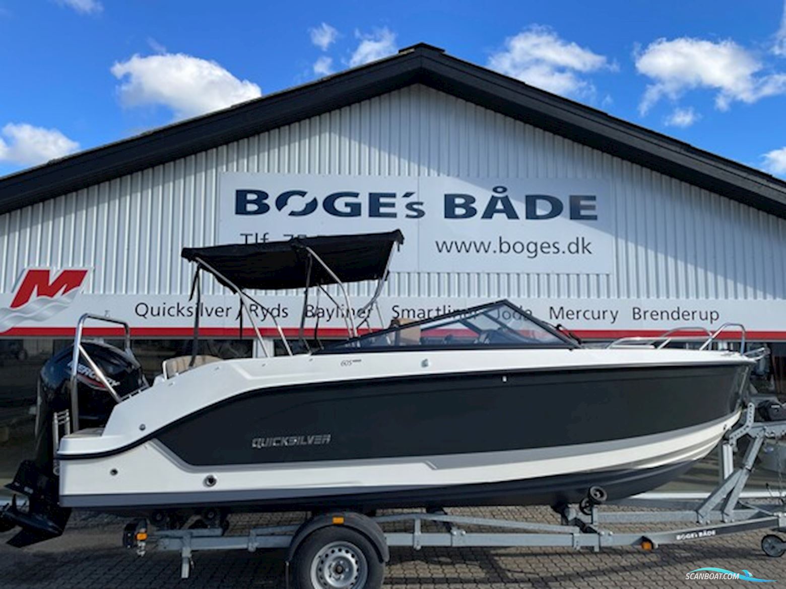 Quicksilver Activ 605 Cruiser Med F115 Mercury-Efi XL - Inkl. Ekstraudstyr Motorbåt 2022, med Mercury motor, Danmark