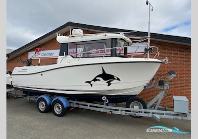 Quicksilver Activ 675 Pilothouse m/Mercury F200 hk Verado og Brenderup Trailer Motorbåt 2016, med Mercury motor, Danmark