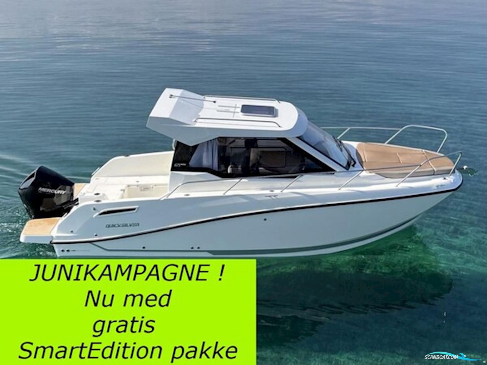 Quicksilver Activ 705 Weekend m/Mercury F150 hk Racing XL DS V6, hvid - JUNI KAMPAGNE ! Motorbåt 2024, Danmark
