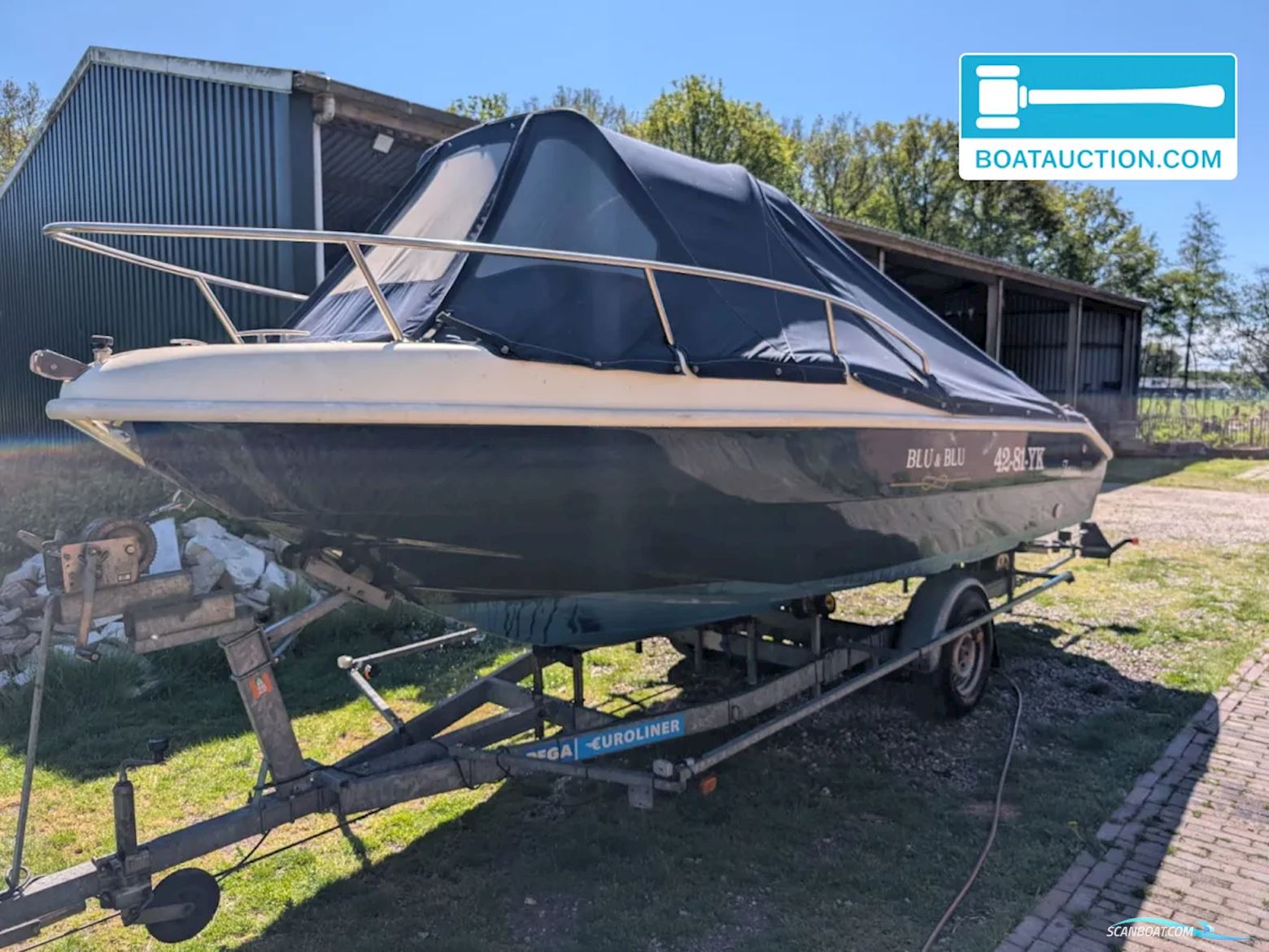 Rascala Futurama 550 Motorbåt 2001, med Evinrude motor, Holland