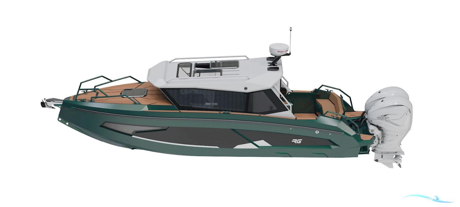 Reval Grade G8 Aluminium Cabin Boat
