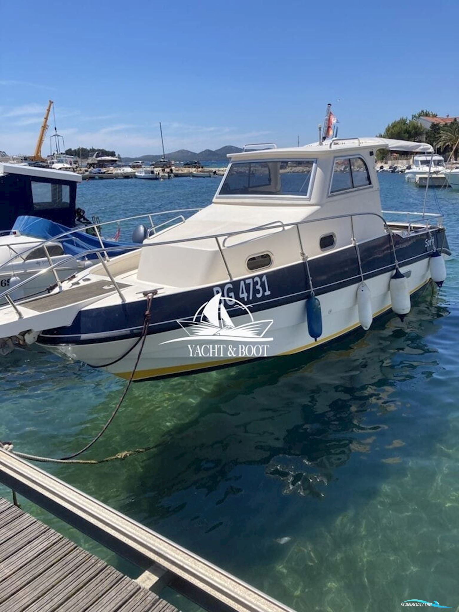 Rio 800 Cabin Fish Motorbåt 1997, med Volvo Penta motor, Kroatien