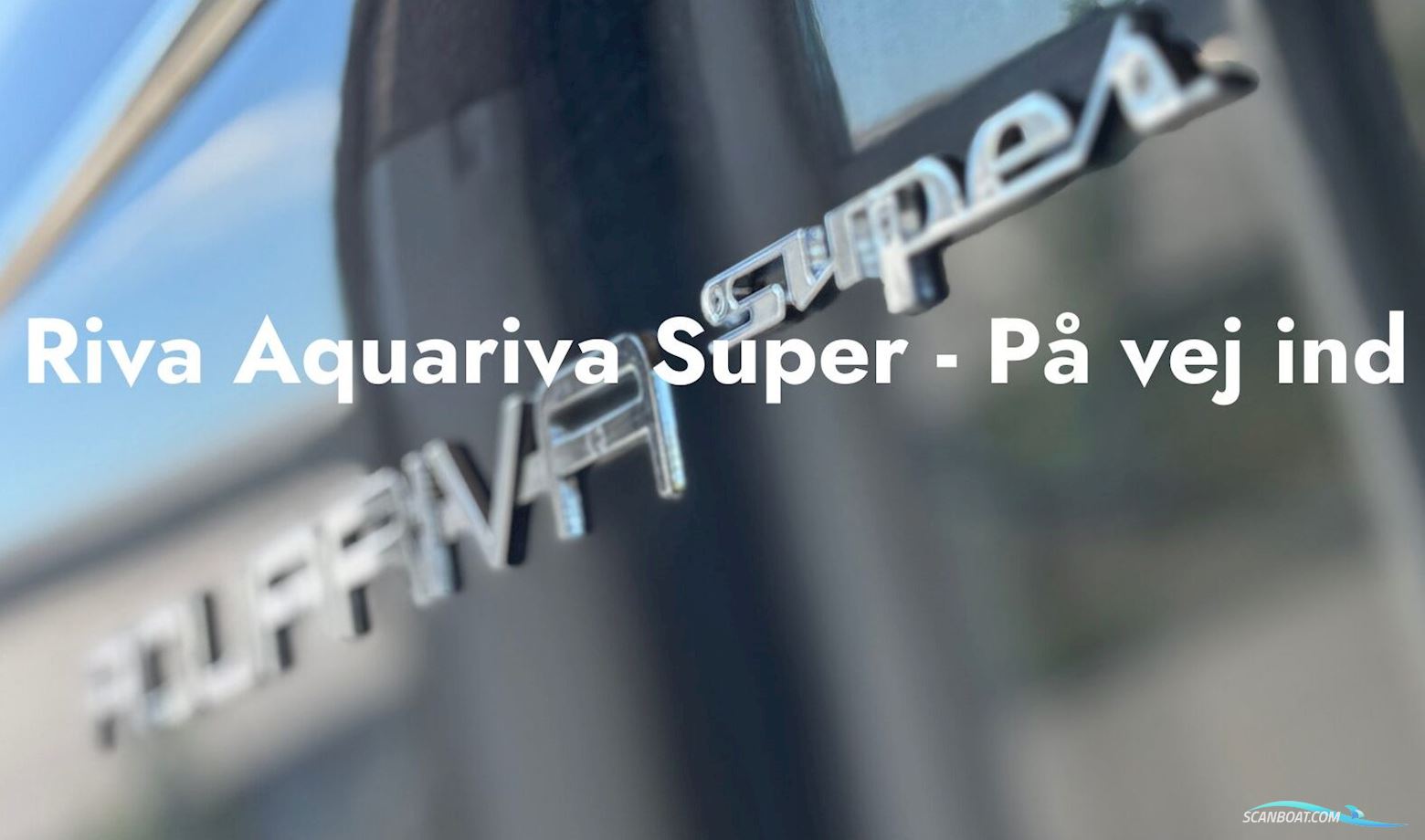 Riva Aquariva Super Motorbåt 2022, med Yanmar motor, Danmark