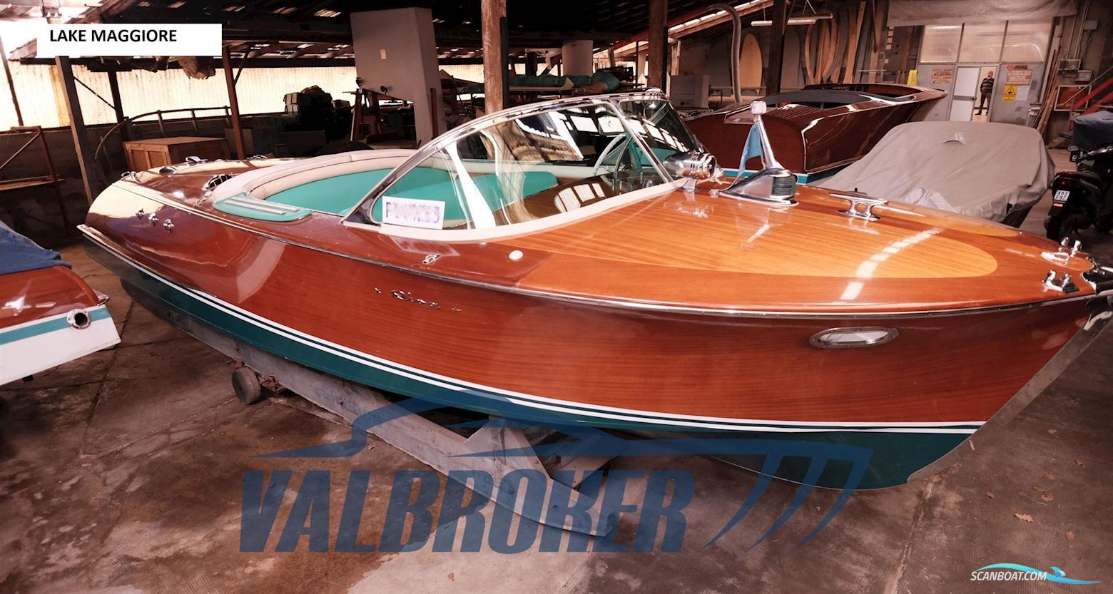 Riva Ariston Motorbåt 1962, med Chrysler Sea V-M 80 motor, Italien