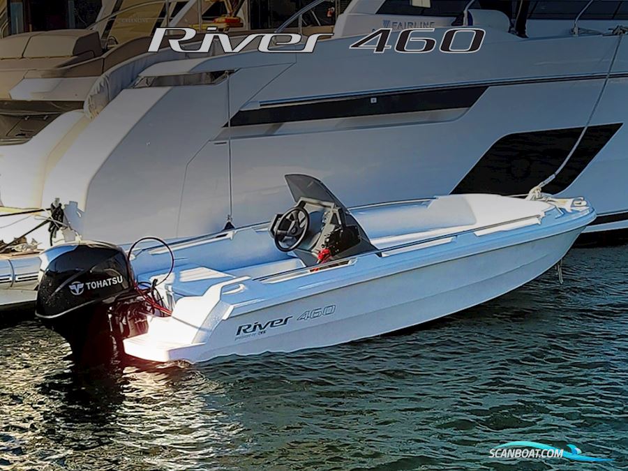 River 460XR Motorbåt 2025, med Suzuki motor, Danmark