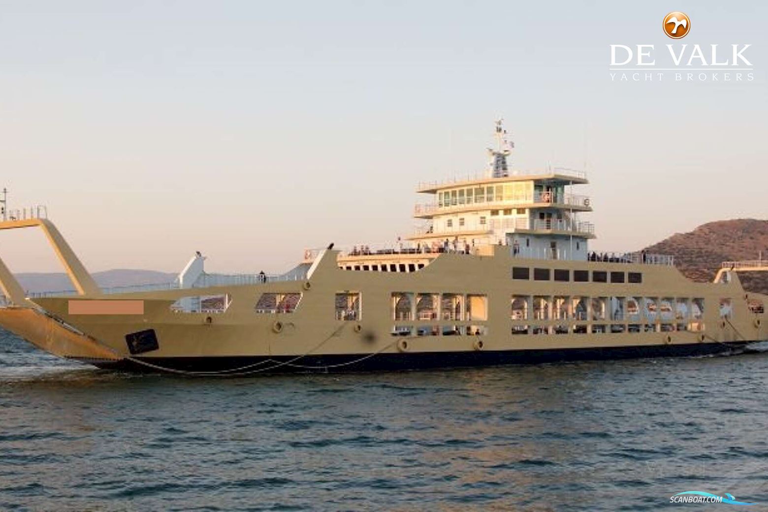 RO/Pax Double Ended Ferry 107 M Motorbåt 2017, med Caterpillar motor, Grekland