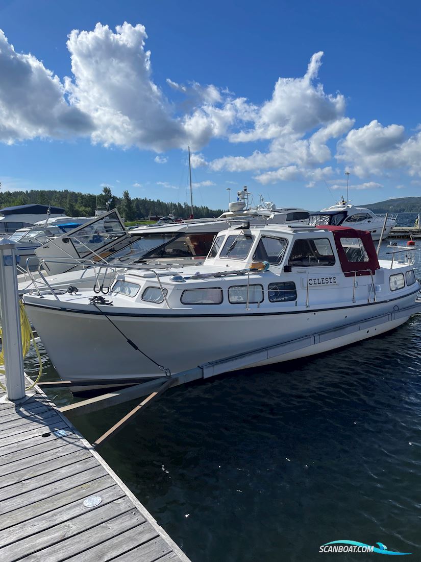 Rospiggen Snipa Motorbåt 1975, med Ford Marin 90hk motor, Sverige