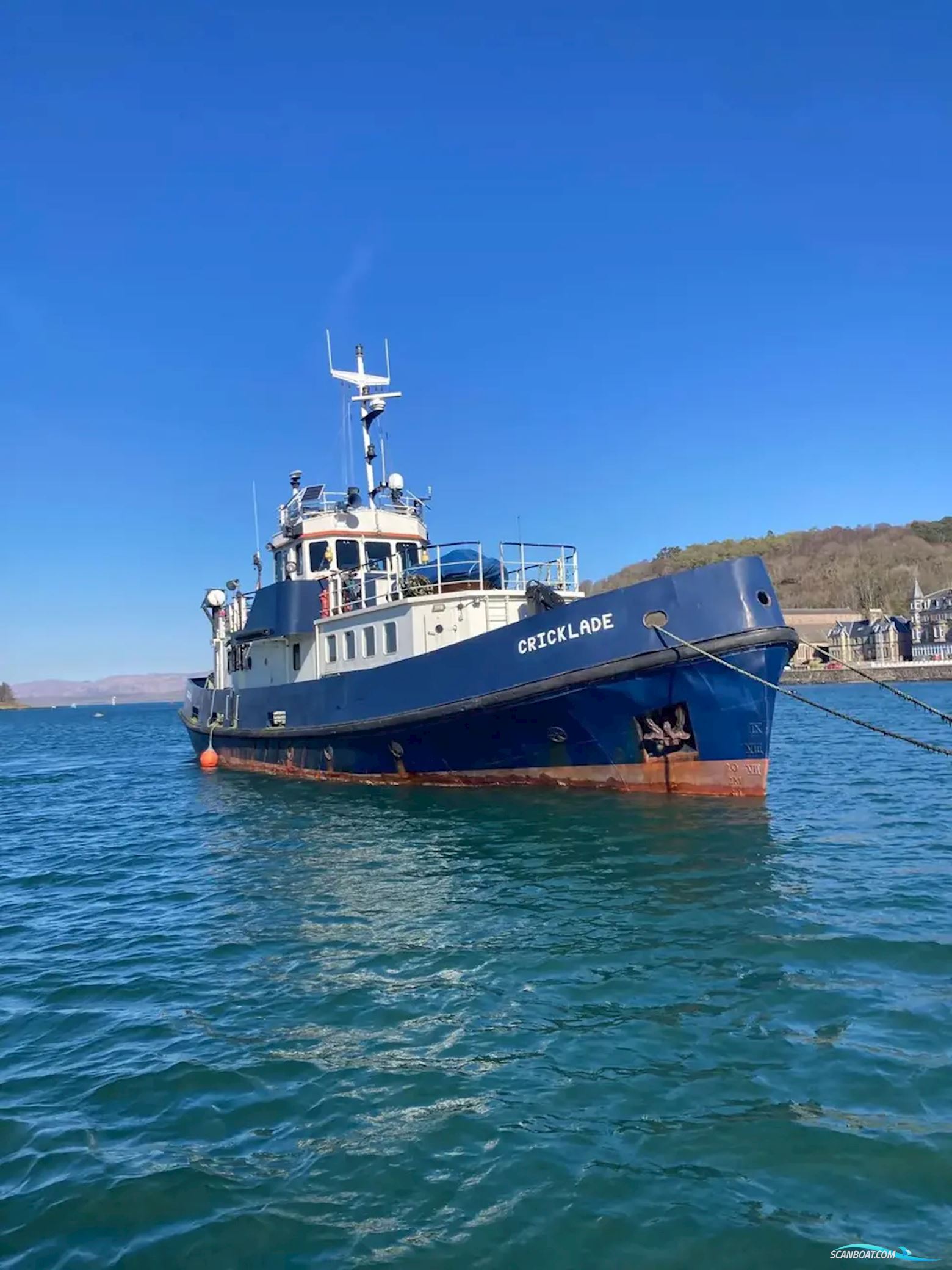 Royal Navy Converted Clovelly Class Motorbåt 1970, med Lister Blackstone motor, England