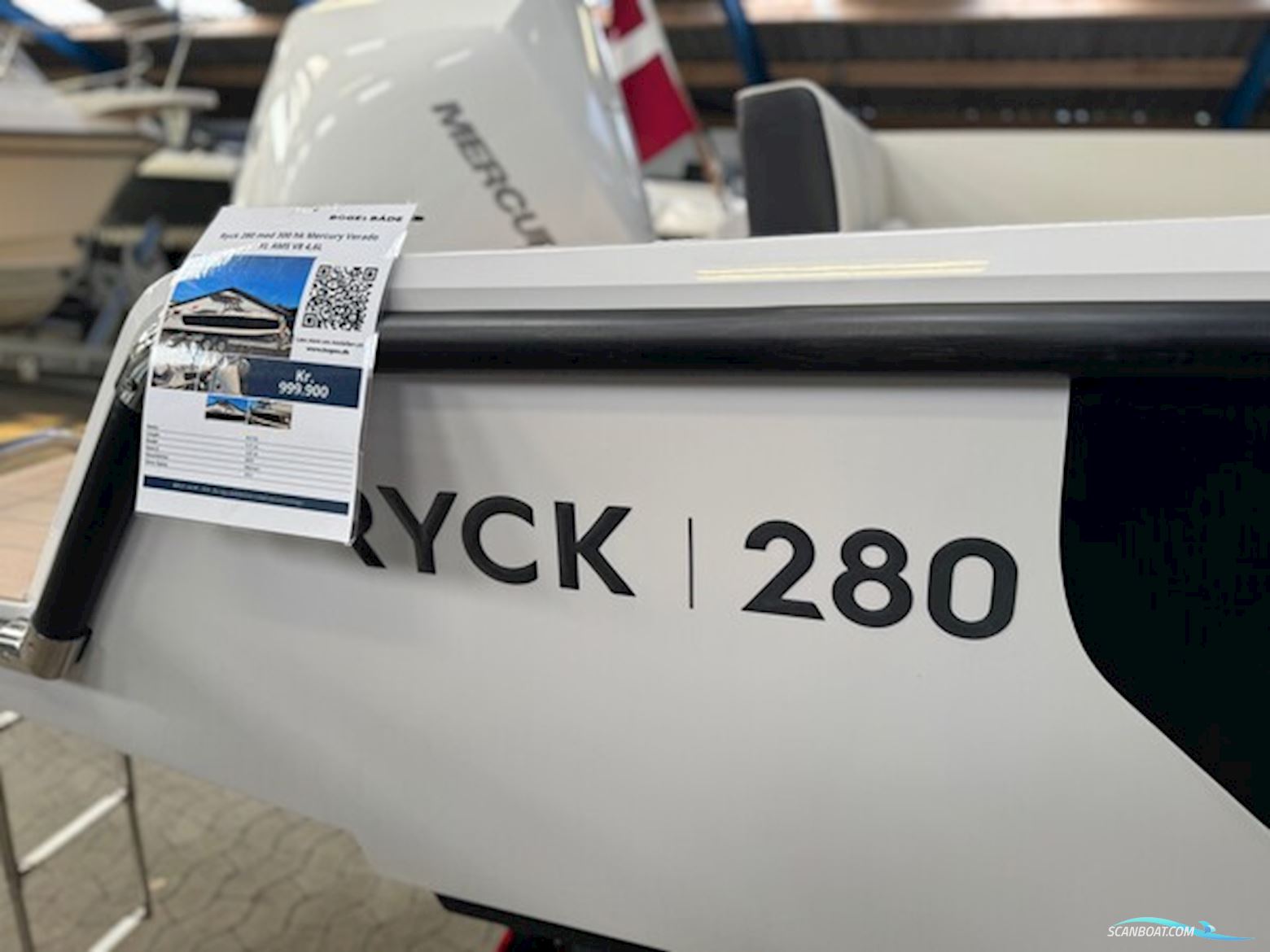 Ryck 280 Med 300 hk Mercury Verado XL Ams V8 4,6L