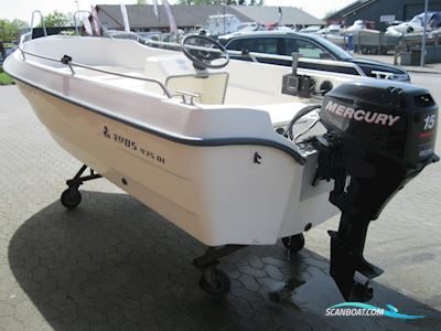 Ryds 435 DL m/Mercury F15 hk EL  Motorbåt 2010, med Mercury motor, Danmark