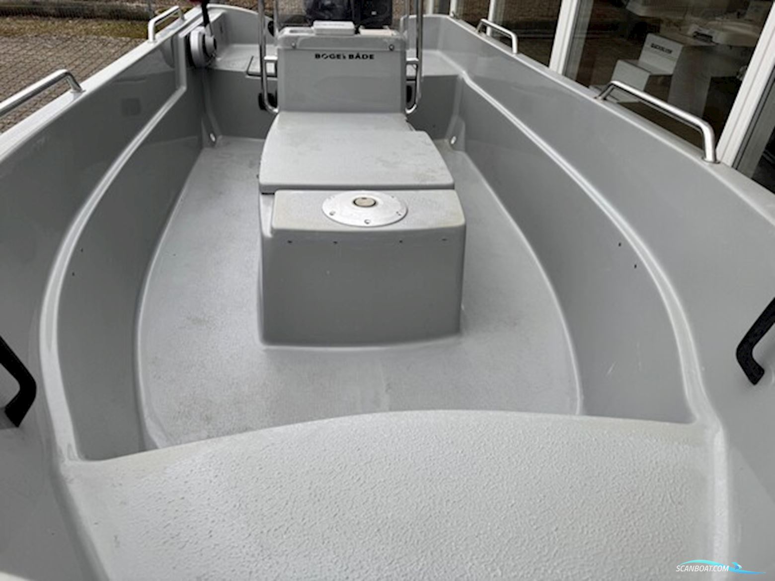 Ryds 438 BF Big Fish Med F20 Mercury Elpt 4 Takt og 500 kg Brenderup Bådtrailer