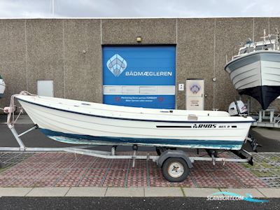 Ryds 465 R Jolle Motorbåt 1995, med Mariner motor, Danmark