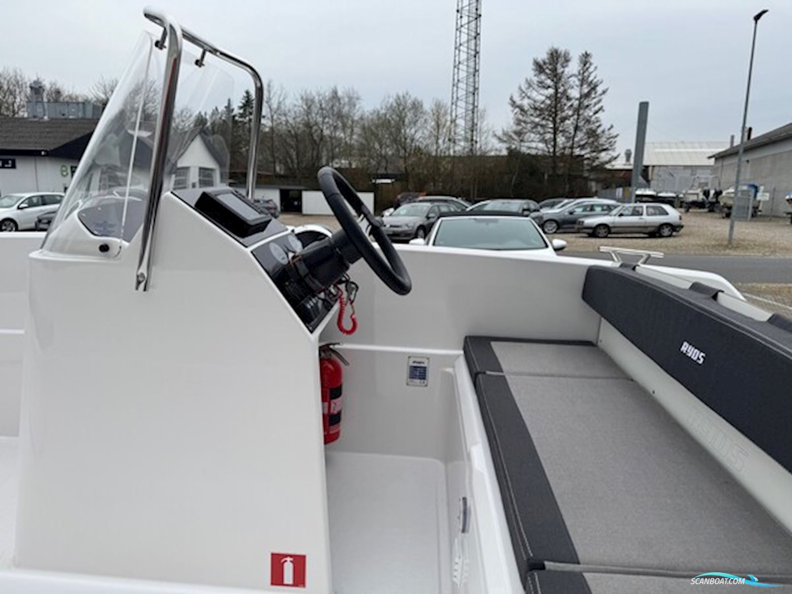 Ryds 484 VI Sport Med F40 Mercury-Efi Elpt og Udstyr